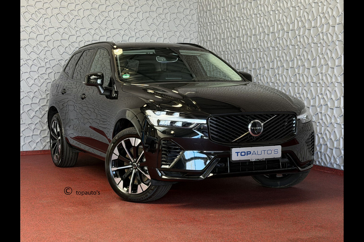 Volvo XC60 2.0 T6 AWD ULTRA DARK NIEUWE AUTO ELEK.TREKHAAK HARMAN KARDON HEADUP 360.CAM LEER SCHUIFDAK PHEV Plug in Hybrid ✅ Top Auto's Wijchen ,  Altijd een Ruim aanbod van Volvo's i  BUSINESS / CORE / BRIGHT / DARK / ULTRA DARK / PLUS DARK / BLACK EDITION  / ESSENTIAL / T6 / T8 ✅