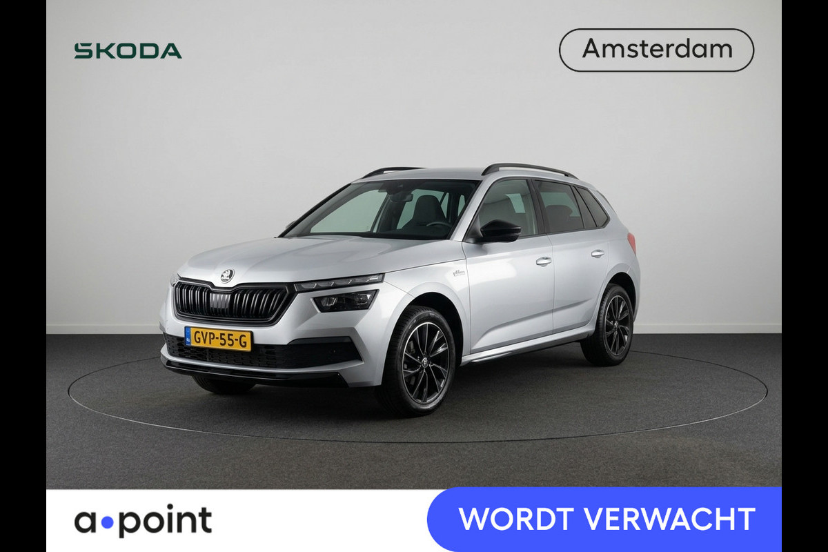 Škoda Kamiq 1.0 TSI Monte Carlo 115 pk Automaat (DSG) | Verlengde garantie | Navigatie via App | Panoramadak | Parkeersensoren | Adaptieve cruise control | Stoelverwarming |