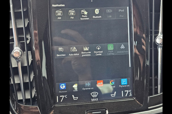 Volvo V90 2.0 T4 Momentum | Automaat | LED | Trekhaak | App-connect | Leder | Stuur & stoelverwarming | BLIS | Elek. stoelen | Elek. achterklep |