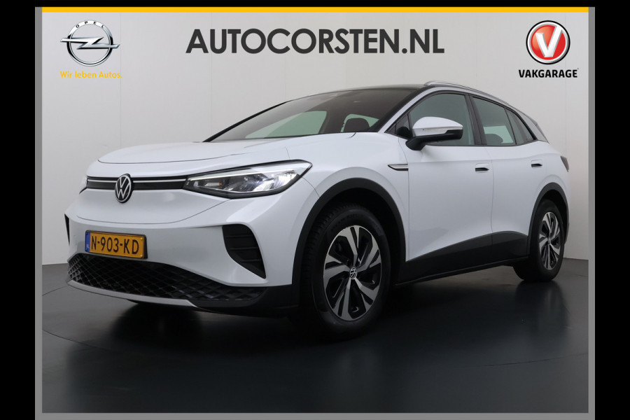 Volkswagen ID.4 SOH 91% Trekhaak Adap.Cruise Navi Ecc Apple Carplay Android Auto Stoelverwarming Voorruitverwarming Led Lmv 18" Isofix DAB Front Assist Bluetooth Rijstrooksensor Verkeersbord detectie 55kWh 1.000KG Trekgewicht Origineel Nederlandse Auto