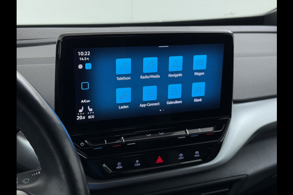 Volkswagen ID.4 SOH 91% Trekhaak Adap.Cruise Navi Ecc Apple Carplay Android Auto Stoelverwarming Voorruitverwarming Led Lmv 18" Isofix DAB Front Assist Bluetooth Rijstrooksensor Verkeersbord detectie 55kWh 1.000KG Trekgewicht Origineel Nederlandse Auto