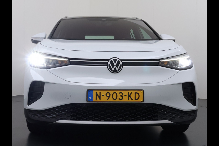 Volkswagen ID.4 SOH 91% Trekhaak Adap.Cruise Navi Ecc Apple Carplay Android Auto Stoelverwarming Voorruitverwarming Led Lmv 18" Isofix DAB Front Assist Bluetooth Rijstrooksensor Verkeersbord detectie 55kWh 1.000KG Trekgewicht Origineel Nederlandse Auto