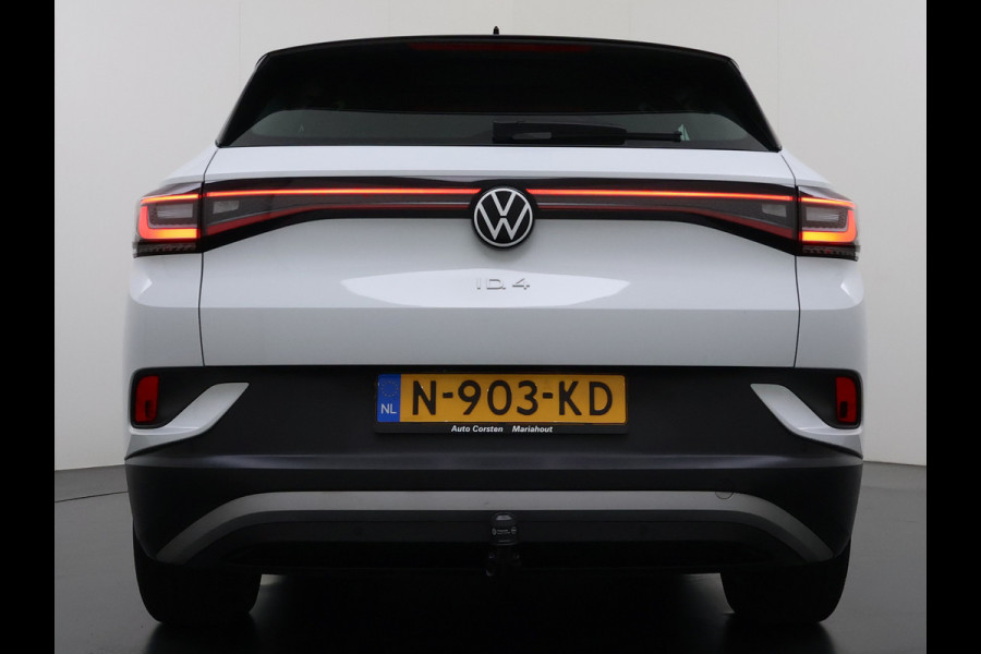 Volkswagen ID.4 SOH 91% Trekhaak Adap.Cruise Navi Ecc Apple Carplay Android Auto Stoelverwarming Voorruitverwarming Led Lmv 18" Isofix DAB Front Assist Bluetooth Rijstrooksensor Verkeersbord detectie 55kWh 1.000KG Trekgewicht Origineel Nederlandse Auto