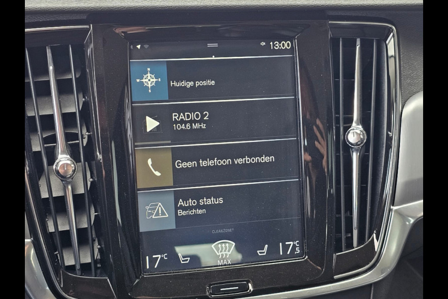 Volvo V90 2.0 T4 Momentum | Automaat | LED | Trekhaak | App-connect | Leder | Stuur & stoelverwarming | BLIS | Elek. stoelen | Elek. achterklep |