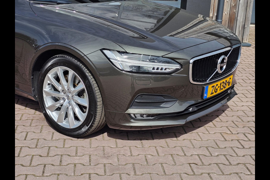Volvo V90 2.0 T4 Momentum | Automaat | LED | Trekhaak | App-connect | Leder | Stuur & stoelverwarming | BLIS | Elek. stoelen | Elek. achterklep |