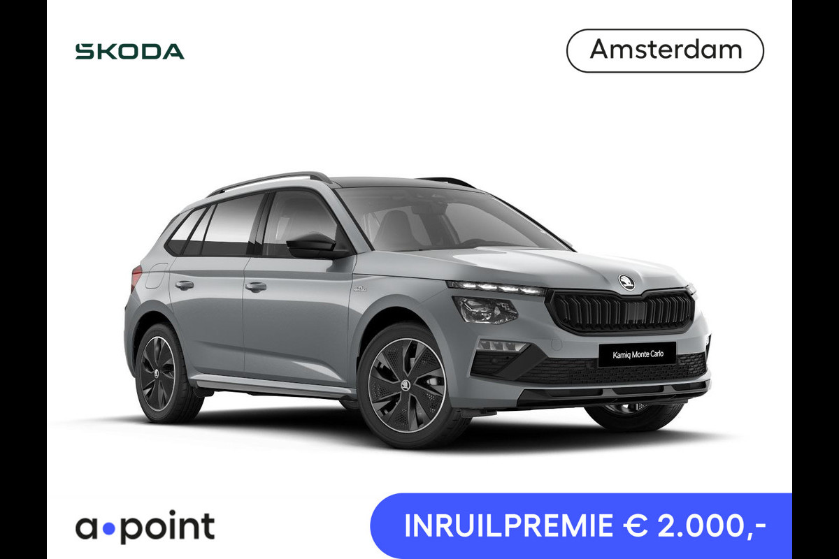 Škoda Kamiq Monte Carlo 1.0 TSI 115 pk 7 versn. DSG | Travel Assist Plus | Winter Pakket