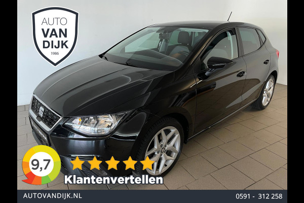 Seat Ibiza 1.0 TSI Style 95PK AIRCO NAVI CRUISE APPLE CARPLAY STOELVERW FR VELGEN PDC NIEUWSTAAT