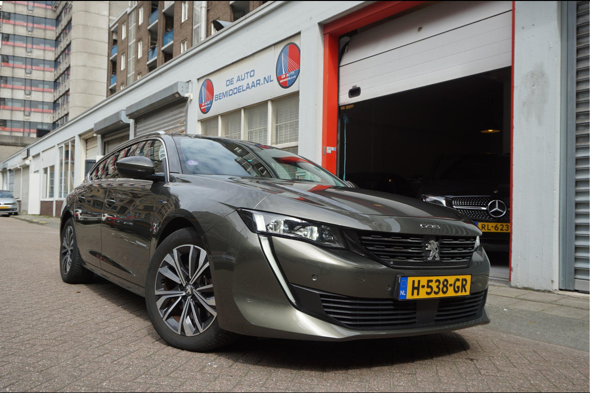 Peugeot 508 SW 1.6 HYbrid Allure Pack Business | NL AUTO | Adaptive + Lane | Sfeerverlichting | Trekhaak | Apple Carplay | Dealer onderhouden