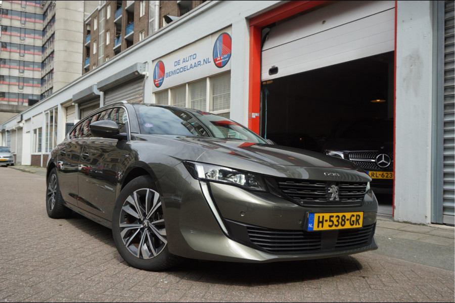 Peugeot 508 SW 1.6 HYbrid Allure Pack Business | NL AUTO | Adaptive + Lane | Sfeerverlichting | Trekhaak | Apple Carplay | Dealer onderhouden