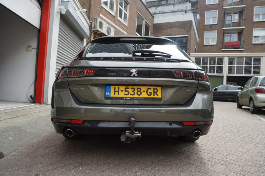Peugeot 508 SW 1.6 HYbrid Allure Pack Business | NL AUTO | Adaptive + Lane | Sfeerverlichting | Trekhaak | Apple Carplay | Dealer onderhouden