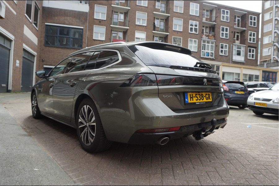 Peugeot 508 SW 1.6 HYbrid Allure Pack Business | NL AUTO | Adaptive + Lane | Sfeerverlichting | Trekhaak | Apple Carplay | Dealer onderhouden