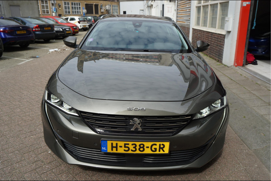Peugeot 508 SW 1.6 HYbrid Allure Pack Business | NL AUTO | Adaptive + Lane | Sfeerverlichting | Trekhaak | Apple Carplay | Dealer onderhouden