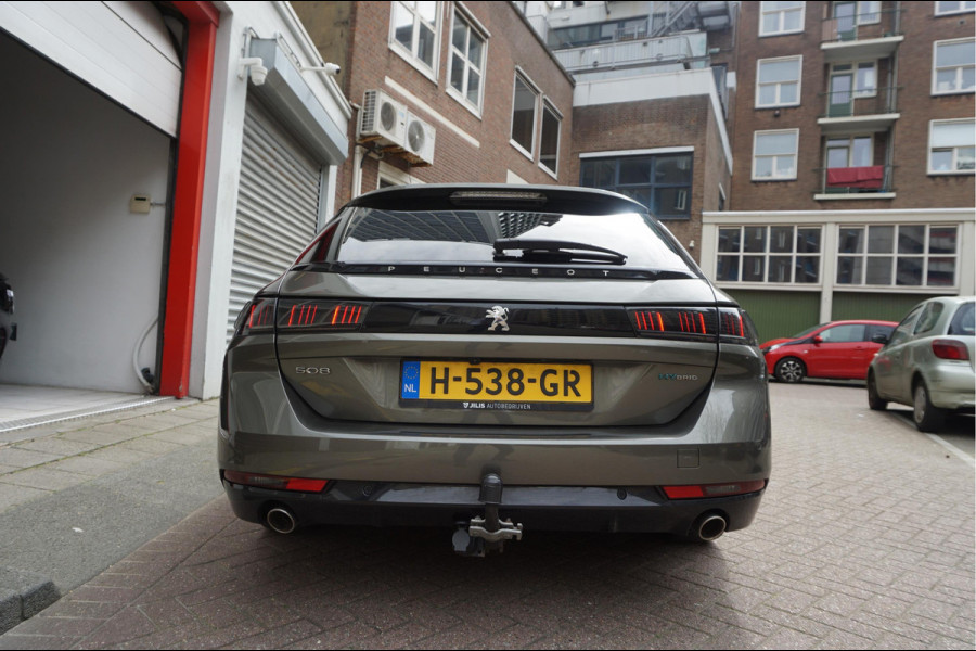 Peugeot 508 SW 1.6 HYbrid Allure Pack Business | NL AUTO | Adaptive + Lane | Sfeerverlichting | Trekhaak | Apple Carplay | Dealer onderhouden