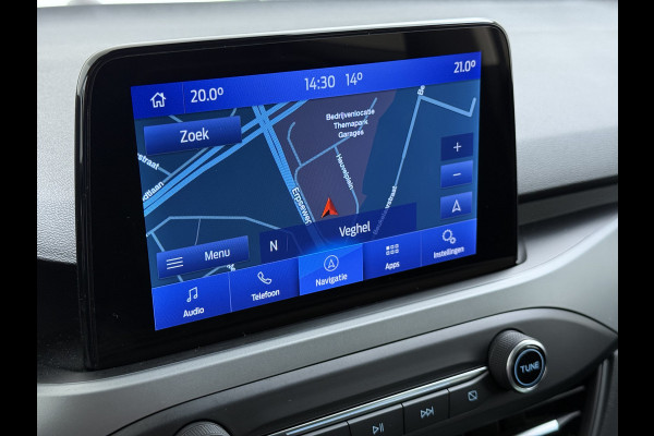 Ford FOCUS Wagon T 125PK Hybride Trekhaak Navi Camera LED Dual-ECC Keyless FordPass-ConnectStoel+Stuur+Voorruitverwarming Apple Carplay Android A DAB Bluetooth Lmv 17" Ecc GSM Draadloos Opladen Led Privacy Glas Isofix Lane Assist Keyless Licht-/regensensor Origineel Nederlandse Auto  € 34.000 nieuw