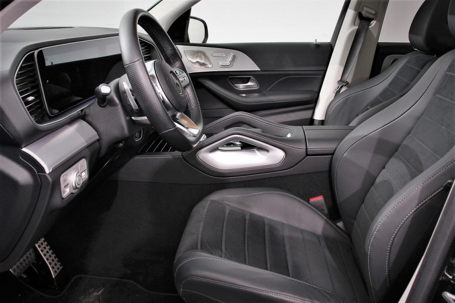 Mercedes-Benz GLE 350 e 4MATIC PHEV AMG Panorma dak Burmester surround system Trekhaak Night pakket Camera 360 Climate Control Navigatie Lichtmetalen velgen