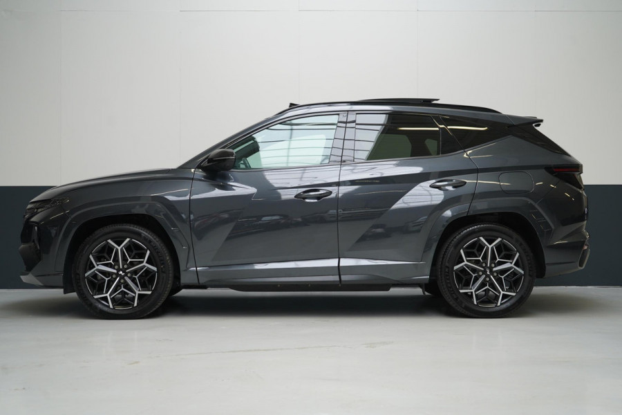 Hyundai Tucson 1.6 T-GDi PHEV N Line Sky 4WD | SoH 100% | Trekhaak | Stoelverwarming | Keyless | Adaptive | Panoramadak