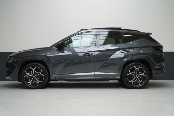Hyundai Tucson 1.6 T-GDi PHEV N Line Sky 4WD | SoH 100% | Trekhaak | Stoelverwarming | Keyless | Adaptive | Panoramadak