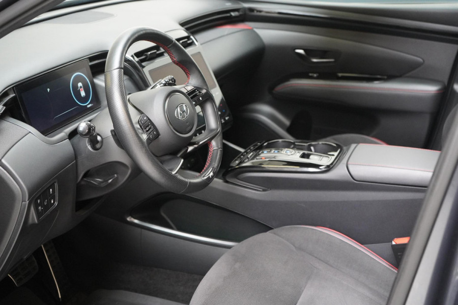 Hyundai Tucson 1.6 T-GDi PHEV N Line Sky 4WD | SoH 100% | Trekhaak | Stoelverwarming | Keyless | Adaptive | Panoramadak