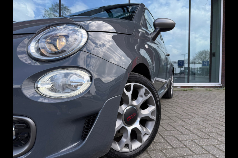 Fiat 500 1.0 Hybrid Sport - Navi Apple/Android - Climate - Parkeerhulp - Org.NL