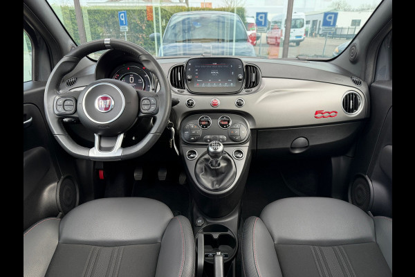 Fiat 500 1.0 Hybrid Sport - Navi Apple/Android - Climate - Parkeerhulp - Org.NL