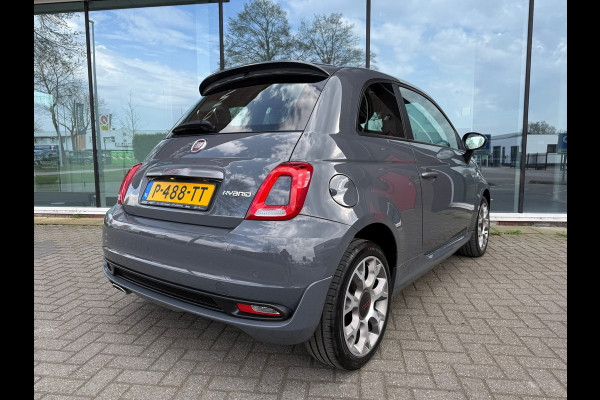 Fiat 500 1.0 Hybrid Sport - Navi Apple/Android - Climate - Parkeerhulp - Org.NL