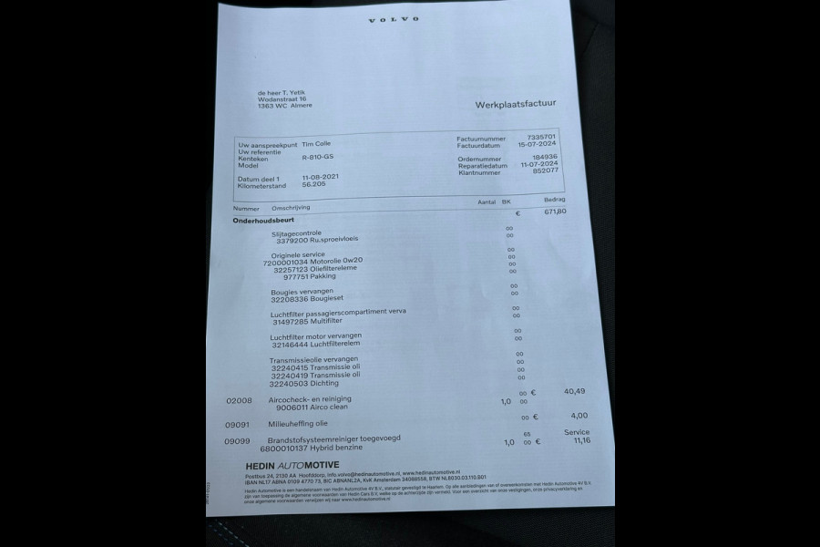 Lynk & Co 01 1.5 Aut Navi Clima Camera Carplay Pano