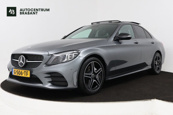 Mercedes-Benz C-Klasse 180 Solution AMG (PANORAMADAK, MULTIBEAM LED, SFEERVERLICHTING, NIGHTPAKKET, PDC, CAMERA, NAVIGATIE)
