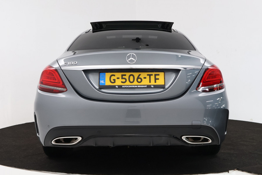 Mercedes-Benz C-Klasse 180 Solution AMG (PANORAMADAK, MULTIBEAM LED, SFEERVERLICHTING, NIGHTPAKKET, PDC, CAMERA, NAVIGATIE)