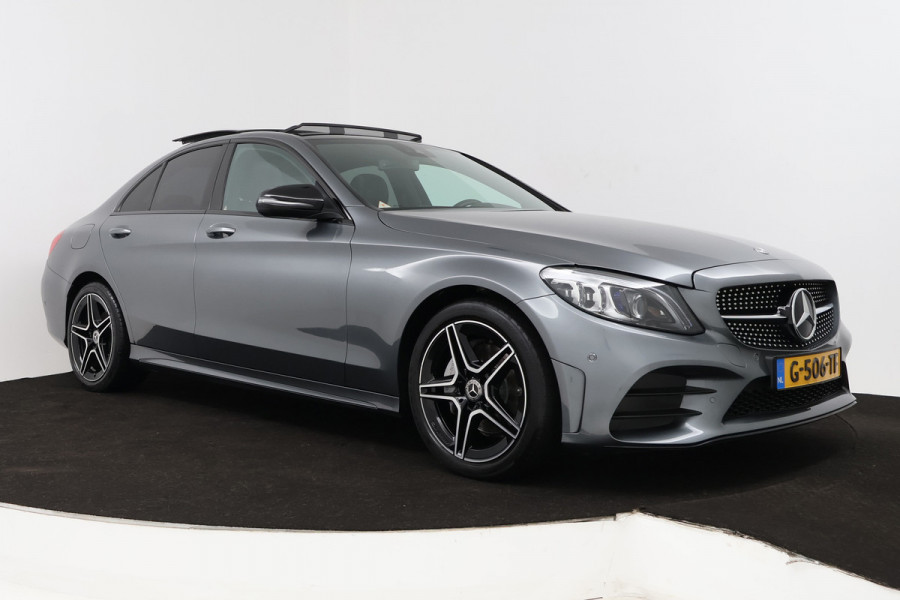 Mercedes-Benz C-Klasse 180 Solution AMG (PANORAMADAK, MULTIBEAM LED, SFEERVERLICHTING, NIGHTPAKKET, PDC, CAMERA, NAVIGATIE)