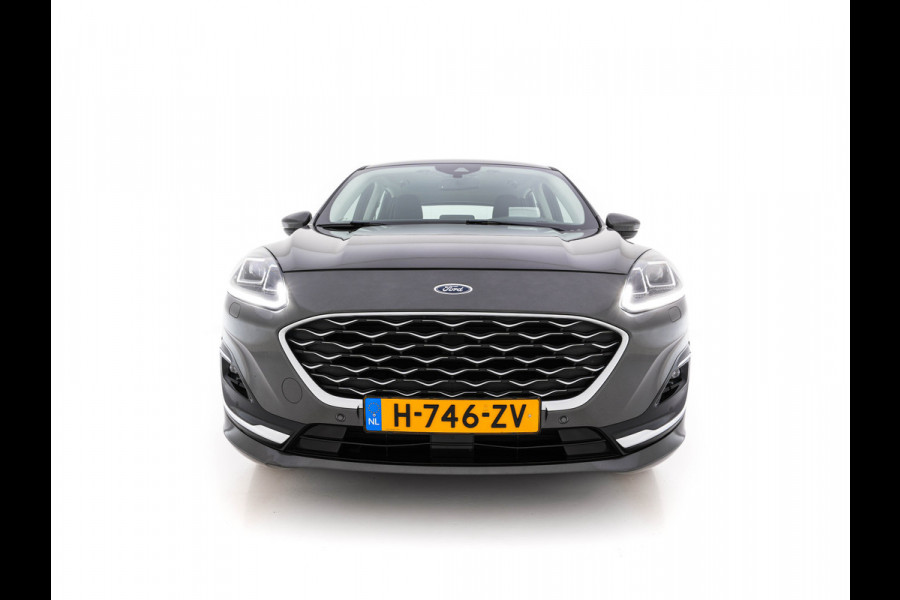 Ford Kuga 2.5 PHEV Vignale (Plug-In) (INCL-BTW) Aut. *HEAD-UP | LEATHER | DIGI-COCKPIT | FULL-LED | KEYLESS | DAB | CARPLAY | NAVI-FULLMAP | MEMORY-PACK | HEATED-COMFORTSEATS | PRIVACYGLASS | TOWBAR | 18''ALU*