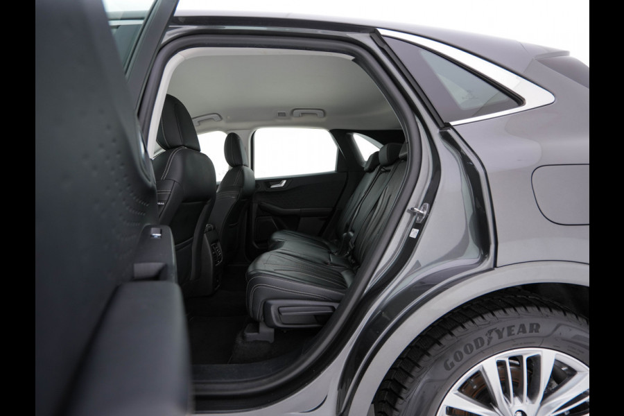 Ford Kuga 2.5 PHEV Vignale (Plug-In) (INCL-BTW) Aut. *HEAD-UP | LEATHER | DIGI-COCKPIT | FULL-LED | KEYLESS | DAB | CARPLAY | NAVI-FULLMAP | MEMORY-PACK | HEATED-COMFORTSEATS | PRIVACYGLASS | TOWBAR | 18''ALU*