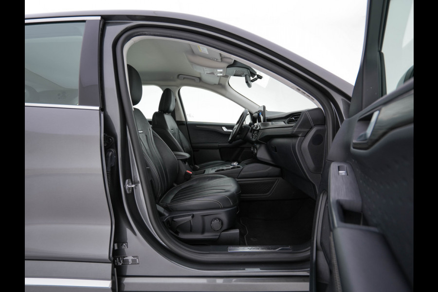 Ford Kuga 2.5 PHEV Vignale (Plug-In) (INCL-BTW) Aut. *HEAD-UP | LEATHER | DIGI-COCKPIT | FULL-LED | KEYLESS | DAB | CARPLAY | NAVI-FULLMAP | MEMORY-PACK | HEATED-COMFORTSEATS | PRIVACYGLASS | TOWBAR | 18''ALU*