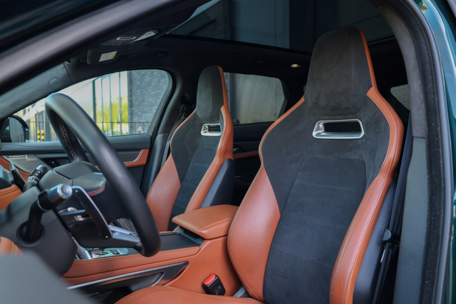 Jaguar F-Pace 5.0 V8 S/C AWD SVR | UNIEK! | DEALER ONDH | BRITISH RACING GREEN | COBRA EXHAUST | STOELKOELING | 360 |