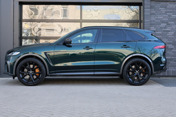 Jaguar F-Pace 5.0 V8 S/C AWD SVR | UNIEK! | DEALER ONDH | BRITISH RACING GREEN | COBRA EXHAUST | STOELKOELING | 360 |