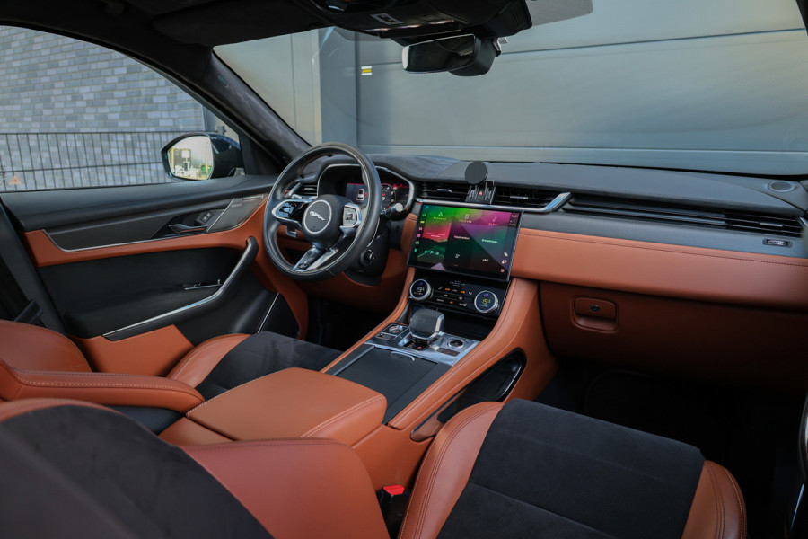 Jaguar F-Pace 5.0 V8 S/C AWD SVR | UNIEK! | DEALER ONDH | BRITISH RACING GREEN | COBRA EXHAUST | STOELKOELING | 360 |