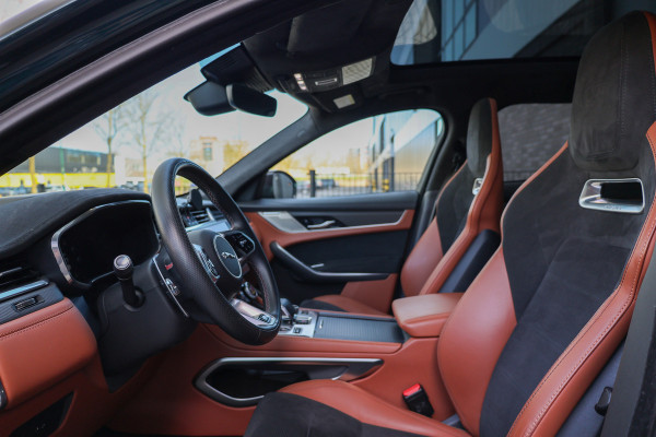 Jaguar F-Pace 5.0 V8 S/C AWD SVR | UNIEK! | DEALER ONDH | BRITISH RACING GREEN | COBRA EXHAUST | STOELKOELING | 360 |