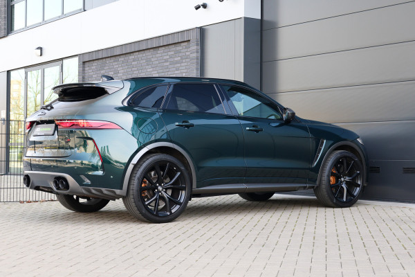 Jaguar F-Pace 5.0 V8 S/C AWD SVR | UNIEK! | DEALER ONDH | BRITISH RACING GREEN | COBRA EXHAUST | STOELKOELING | 360 |