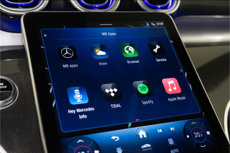 Mercedes-Benz GLC 300e 4MATIC AMG 313PK | Pano | Burmester | Memory | Sfeer | Trekhaak | 12 MND Garantie