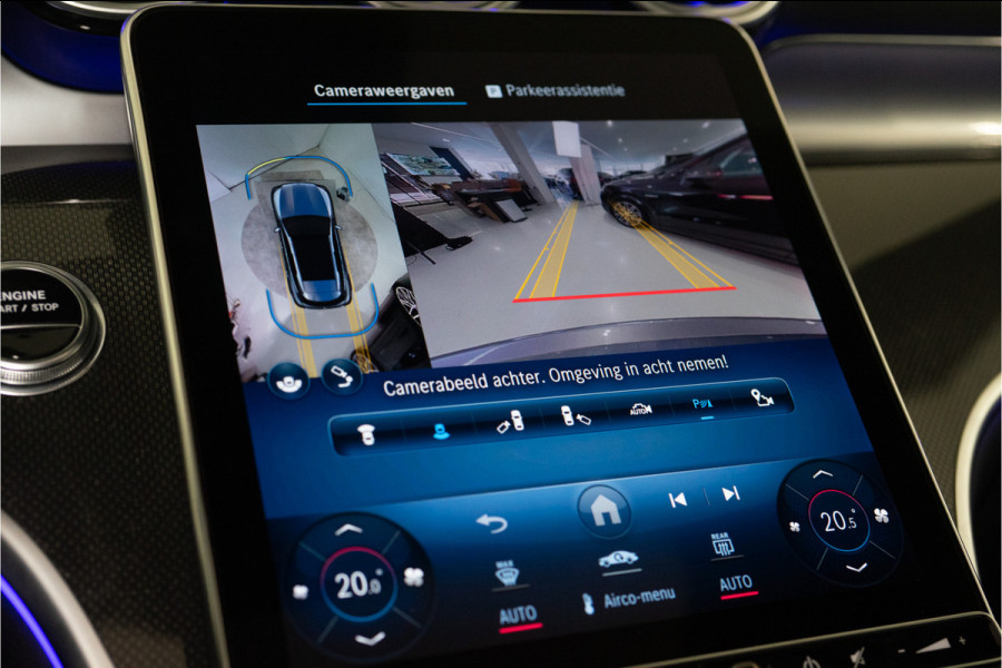 Mercedes-Benz GLC 300e 4MATIC AMG 313PK | Pano | Burmester | Memory | Sfeer | Trekhaak | 12 MND Garantie