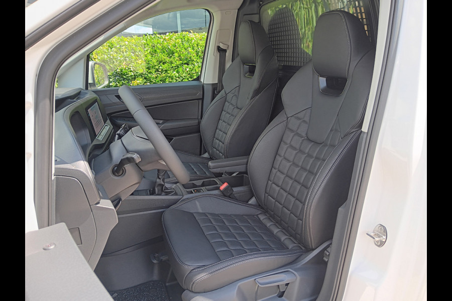 Volkswagen Caddy Cargo 2.0 TDI 102PK Comfort, SPORTSTOELEN, AIRCO, NAVIGATIE, 18" LMV, incl. 12 MND BOVAGGARANTIE Uniek!