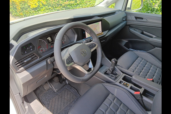 Volkswagen Caddy Cargo 2.0 TDI 102PK Comfort, SPORTSTOELEN, AIRCO, NAVIGATIE, 18" LMV, incl. 12 MND BOVAGGARANTIE Uniek!