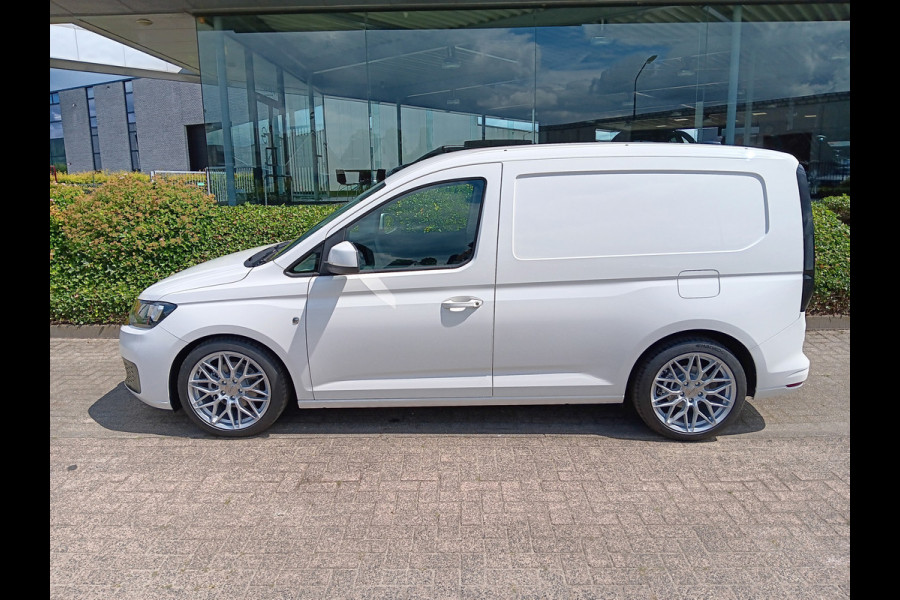 Volkswagen Caddy Cargo 2.0 TDI 102PK Comfort, SPORTSTOELEN, AIRCO, NAVIGATIE, 18" LMV, incl. 12 MND BOVAGGARANTIE Uniek!