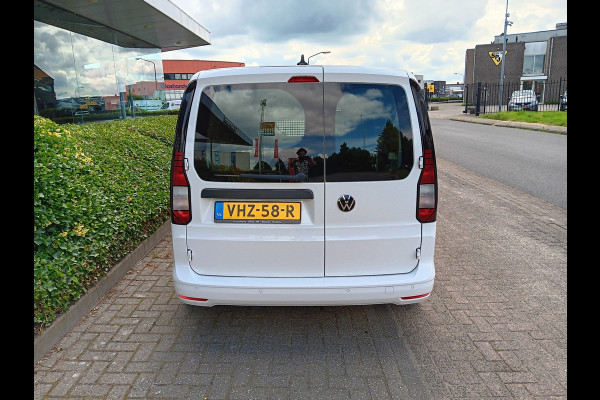 Volkswagen Caddy Cargo 2.0 TDI 102PK Comfort, SPORTSTOELEN, AIRCO, NAVIGATIE, 18" LMV, incl. 12 MND BOVAGGARANTIE Uniek!