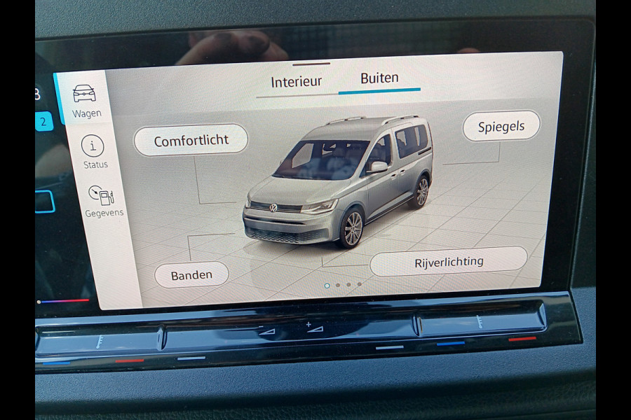 Volkswagen Caddy Cargo 2.0 TDI 102PK Comfort, SPORTSTOELEN, AIRCO, NAVIGATIE, 18" LMV, incl. 12 MND BOVAGGARANTIE Uniek!