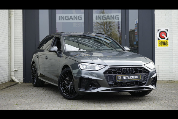 Audi A4 Avant 40 TFSI 3x S-Line BLACK OPTIK AUTOMAAT-360 CAMERA-ACC-BANG OLUFSEN-HEADUP-KEYLESS-LEDER-MATRIX LED-MASSAGE-PANORAMA