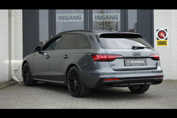 Audi A4 Avant 40 TFSI 3x S-Line BLACK OPTIK AUTOMAAT-360 CAMERA-ACC-BANG OLUFSEN-HEADUP-KEYLESS-LEDER-MATRIX LED-MASSAGE-PANORAMA