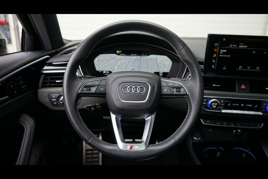 Audi A4 Avant 40 TFSI 3x S-Line BLACK OPTIK AUTOMAAT-360 CAMERA-ACC-BANG OLUFSEN-HEADUP-KEYLESS-LEDER-MATRIX LED-MASSAGE-PANORAMA