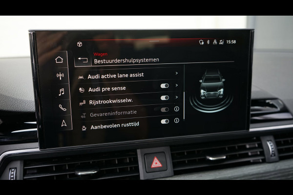 Audi A4 Avant 40 TFSI 3x S-Line BLACK OPTIK AUTOMAAT-360 CAMERA-ACC-BANG OLUFSEN-HEADUP-KEYLESS-LEDER-MATRIX LED-MASSAGE-PANORAMA