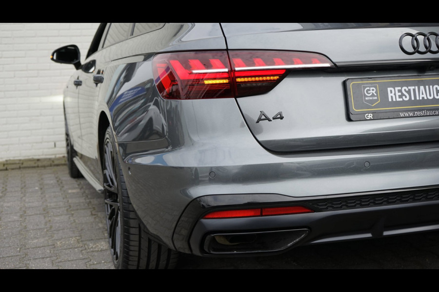 Audi A4 Avant 40 TFSI 3x S-Line BLACK OPTIK AUTOMAAT-360 CAMERA-ACC-BANG OLUFSEN-HEADUP-KEYLESS-LEDER-MATRIX LED-MASSAGE-PANORAMA