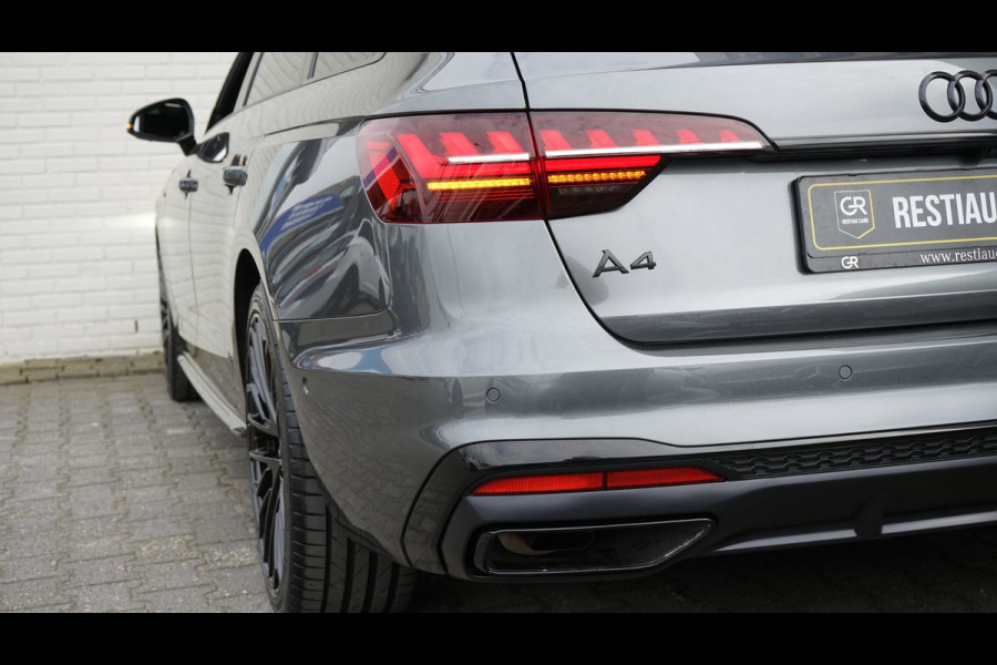 Audi A4 Avant 40 TFSI 3x S-Line BLACK OPTIK AUTOMAAT-360 CAMERA-ACC-BANG OLUFSEN-HEADUP-KEYLESS-LEDER-MATRIX LED-MASSAGE-PANORAMA